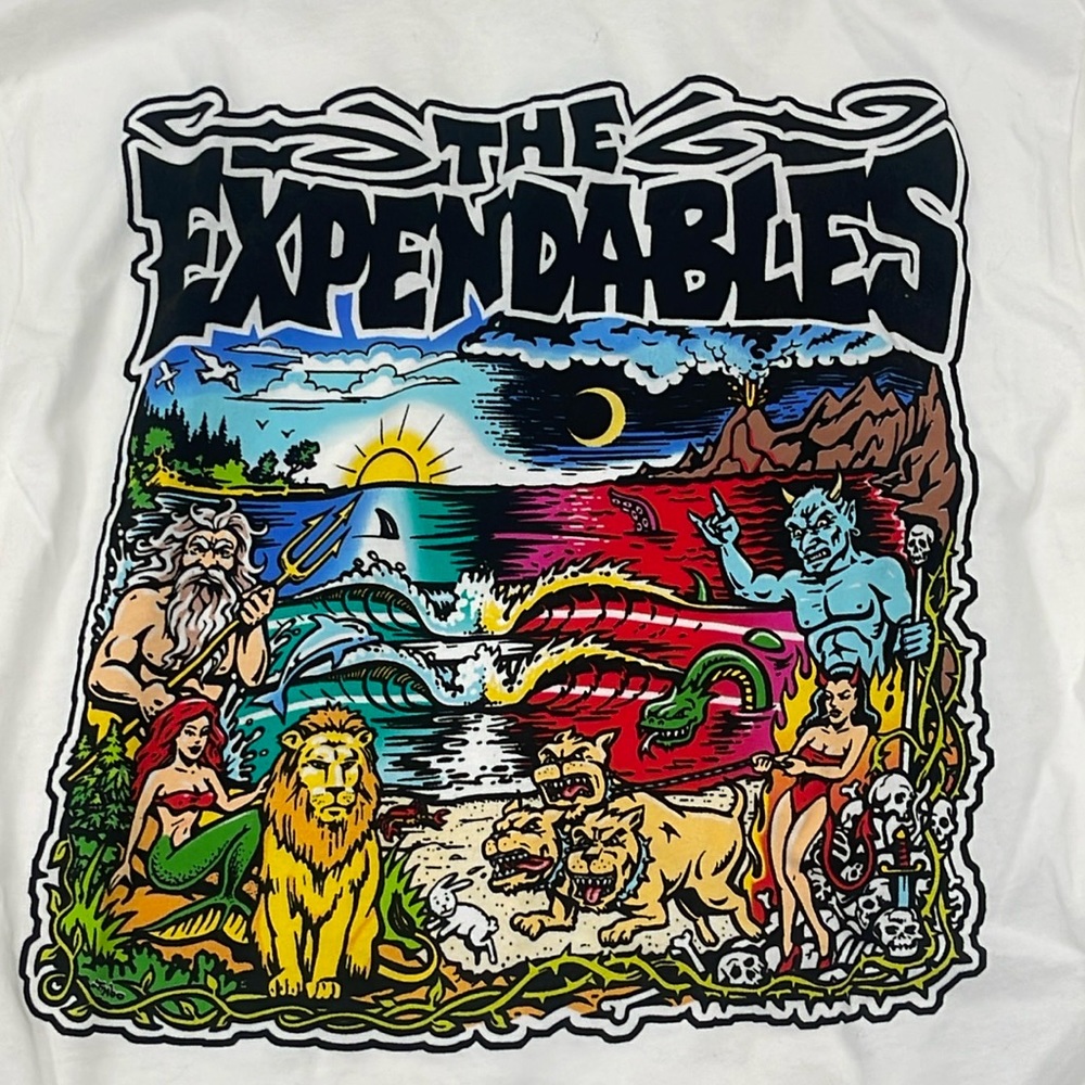 The Expendables Concert Merch Long Sleeve T-Shirt